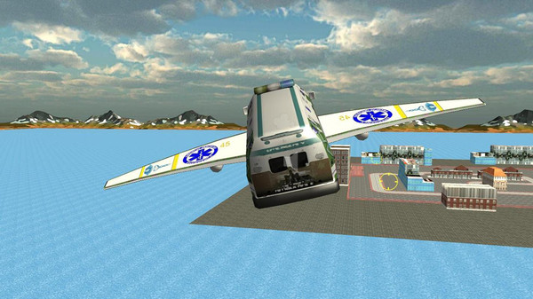救护车飞行模拟游戏截图（3）