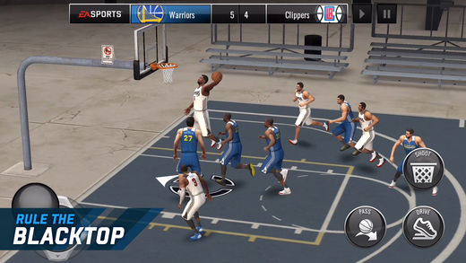 NBA LIVE苹果版v1.6.5游戏截图（1）