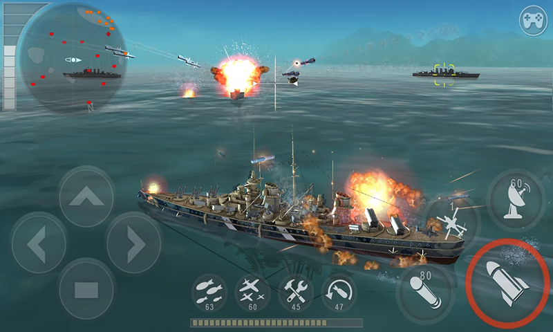 海岛战舰奇兵手机版游戏截图（1）